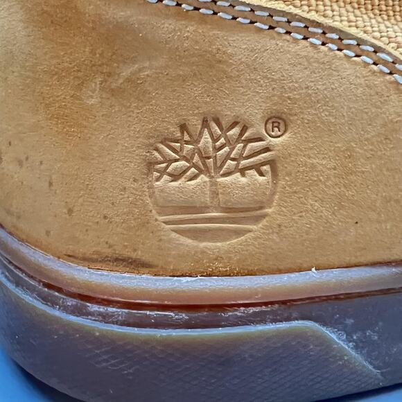 Timberland Boots Mens 12 Brown Nubuck Canvas Groveton Chukka Sneakers Shoes main image 7